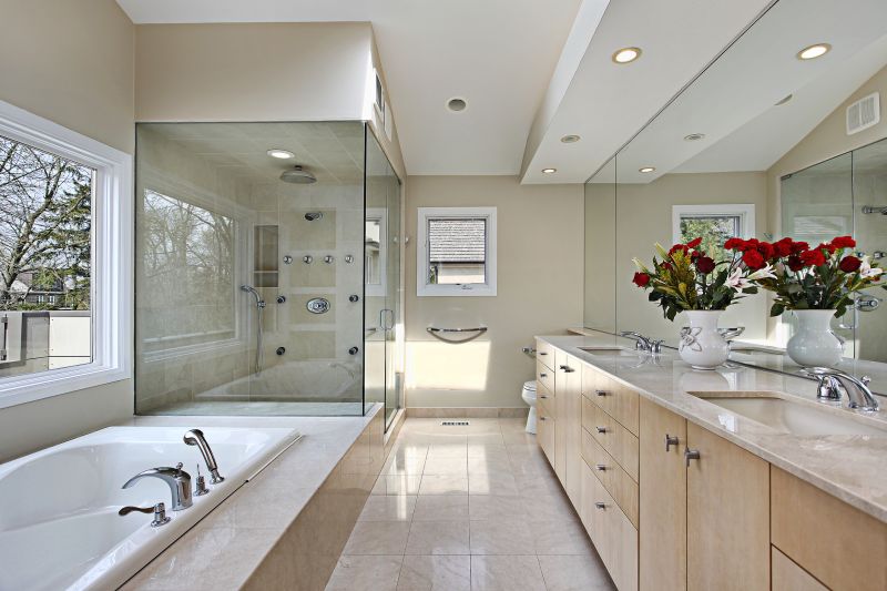 Luxury Shower with Bench