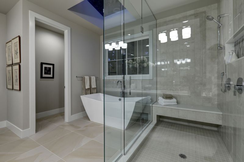 Contemporary Shower Space